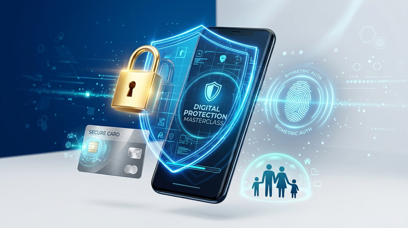 Blindage Numérique Total 2026 : Protégez Vos Comptes, Téléphone, Argent & Famille contre les Cyber-Arnaques par IA